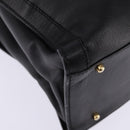 GUCCI Bamboo Hand Bag Leather Outlet Gold Black 002 8260 Auth gh808-12