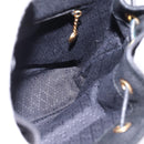 GUCCI Bamboo Backpack Suede Leather Black Gold 003 1705 0030 Auth gh811-19