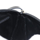 Salvatore Ferragamo Vala Shoulder Bag Enamel Black Gold Auth gh815-18