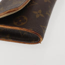 LOUIS VUITTON Monogram Pochette Twin PM Shoulder Bag M51854 LV Auth gh816-8