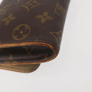LOUIS VUITTON Monogram Pochette Twin PM Shoulder Bag M51854 LV Auth gh816-16