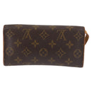 LOUIS VUITTON Monogram Pochette Twin PM Shoulder Bag M51854 LV Auth gh816-2
