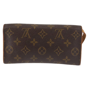 LOUIS VUITTON Monogram Pochette Twin PM Shoulder Bag M51854 LV Auth gh816 - 0