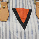 LOUIS VUITTON Tangier Tote Bag Nylon White M40024 LV Auth gh818-17