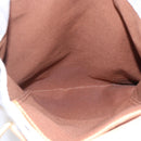 LOUIS VUITTON Tangier Tote Bag Nylon White M40024 LV Auth gh818-11