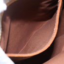 LOUIS VUITTON Tangier Tote Bag Nylon White M40024 LV Auth gh818-20