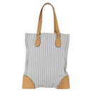 LOUIS VUITTON Tangier Tote Bag Nylon White M40024 LV Auth gh818-2