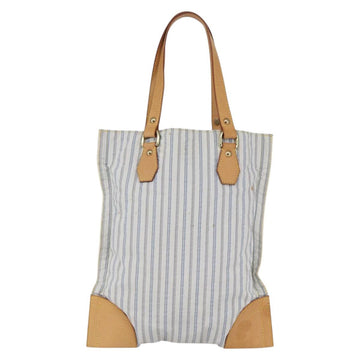 LOUIS VUITTON Tangier Tote Bag Nylon White M40024 LV Auth gh818 - 0