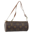 LOUIS VUITTON Monogram Papillon Pouch LV Auth gh823-1