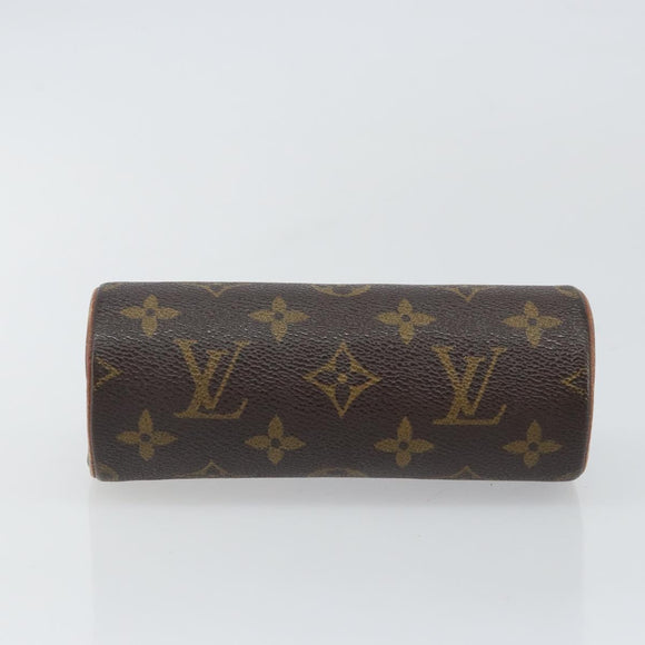 LOUIS VUITTON Monogram Papillon Pouch LV Auth gh823