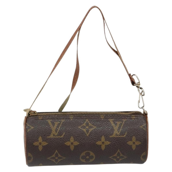 LOUIS VUITTON Monogram Papillon Pouch LV Auth gh823