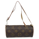 LOUIS VUITTON Monogram Papillon Pouch LV Auth gh823-2