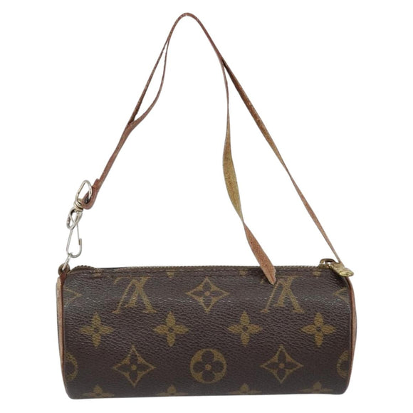LOUIS VUITTON Monogram Papillon Pouch LV Auth gh823