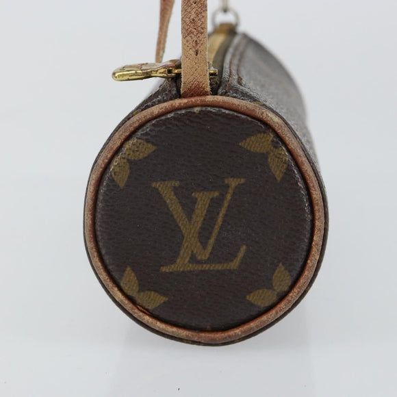 LOUIS VUITTON Monogram Papillon Pouch LV Auth gh823