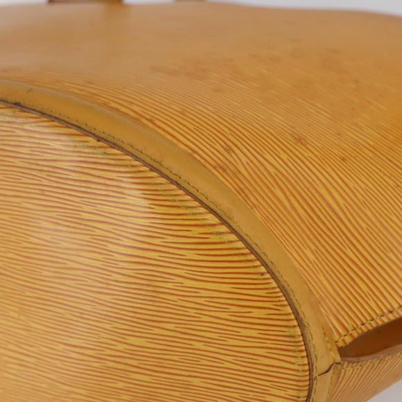 LOUIS VUITTON Epi Saint Jacques Shopping Shoulder Bag Yellow M52269 Auth gh826