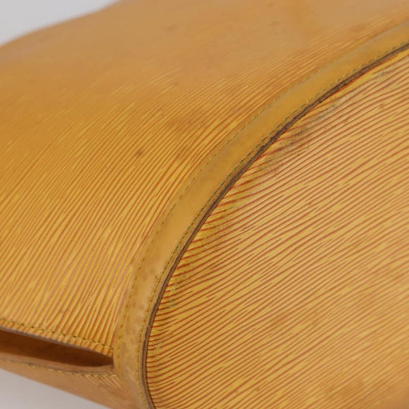 LOUIS VUITTON Epi Saint Jacques Shopping Shoulder Bag Yellow M52269 Auth gh826