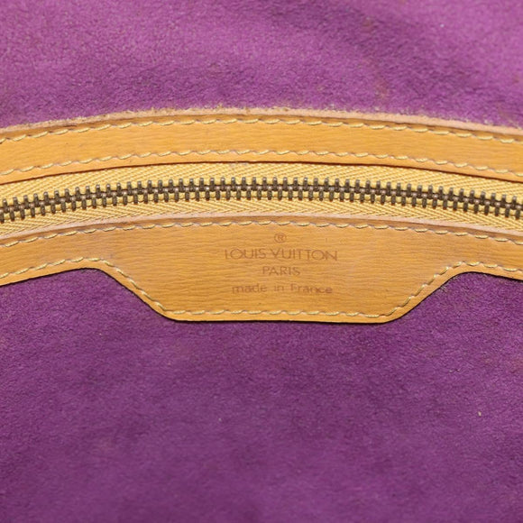 LOUIS VUITTON Epi Saint Jacques Shopping Shoulder Bag Yellow M52269 Auth gh826