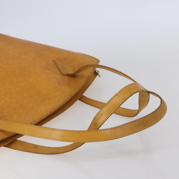LOUIS VUITTON Epi Saint Jacques Shopping Shoulder Bag Yellow M52269 Auth gh826
