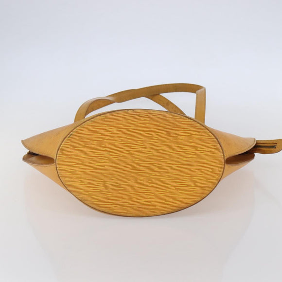 LOUIS VUITTON Epi Saint Jacques Shopping Shoulder Bag Yellow M52269 Auth gh826
