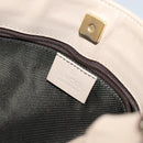GUCCI GG Canvas Shoulder Bag Beige Gold 33900 Auth gh831-17