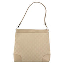 GUCCI GG Canvas Shoulder Bag Beige Gold 33900 Auth gh831-13