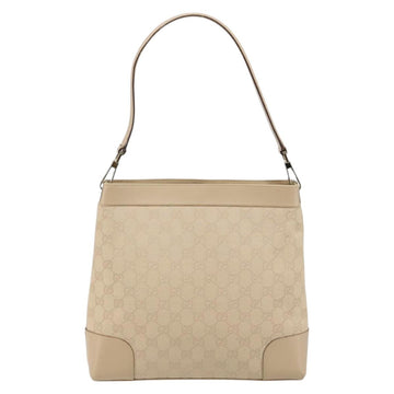 GUCCI GG Canvas Shoulder Bag Beige Gold 33900 Auth gh831 - 0