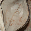 Christian Dior Trotter Canvas Boston Bag Brown Auth gh842-12