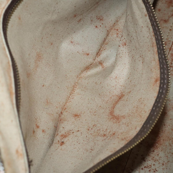 Christian Dior Trotter Canvas Boston Bag Brown Auth gh842