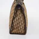 Christian Dior Trotter Canvas Boston Bag Brown Auth gh842-4