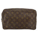 LOUIS VUITTON Monogram Trousse Toilette 28 Clutch Bag Vintage M47522 Auth gh846-13