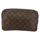 LOUIS VUITTON Monogram Trousse Toilette 28 Clutch Bag Vintage M47522 Auth gh846-2
