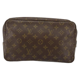 LOUIS VUITTON Monogram Trousse Toilette 28 Clutch Bag Vintage M47522 Auth gh846 - 0