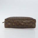 LOUIS VUITTON Monogram Trousse Toilette 28 Clutch Bag Vintage M47522 Auth gh846-6