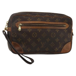 LOUIS VUITTON Monogram Marly Dragonne GM Clutch Bag M51825 LV Auth gh849