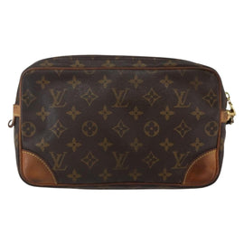 LOUIS VUITTON Monogram Marly Dragonne GM Clutch Bag M51825 LV Auth gh849 - 0