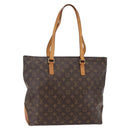 LOUIS VUITTON Monogram Cabas Mezzo Tote Bag M51151 LV Auth gh852-1