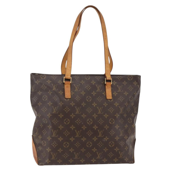 LOUIS VUITTON Monogram Cabas Mezzo Tote Bag M51151 LV Auth gh852