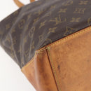 LOUIS VUITTON Monogram Cabas Mezzo Tote Bag M51151 LV Auth gh852-11