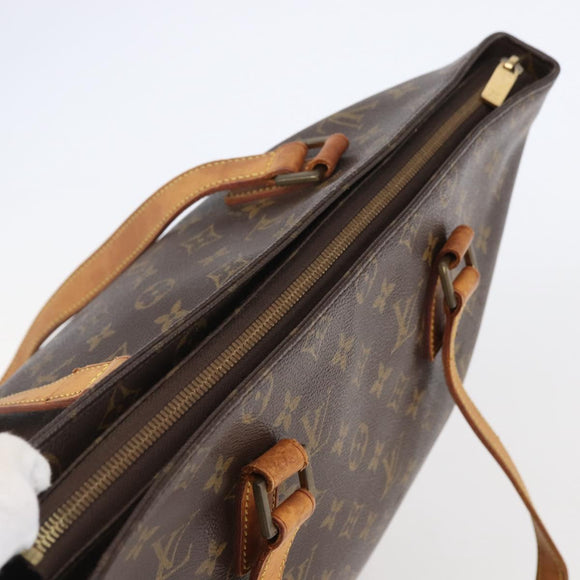 LOUIS VUITTON Monogram Cabas Mezzo Tote Bag M51151 LV Auth gh852
