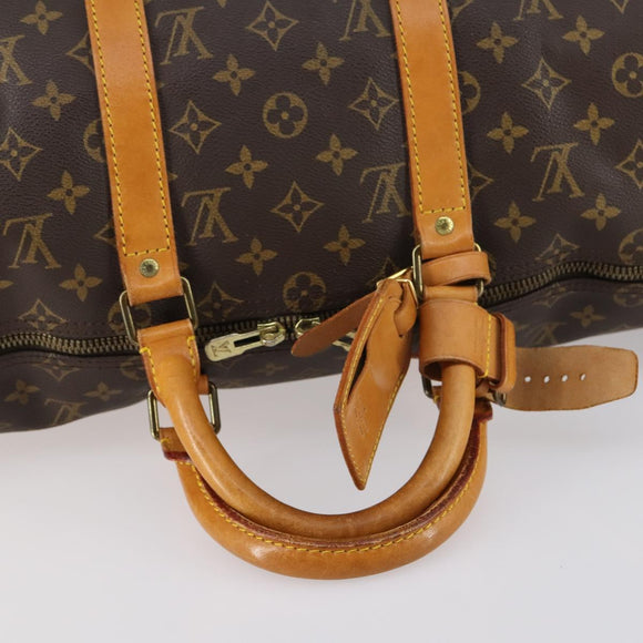 LOUIS VUITTON Monogram Keepall 50 Boston Bag M41426 LV Auth gh855
