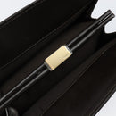 FENDI Hand Bag Leather Brown Gold Auth gh869-10