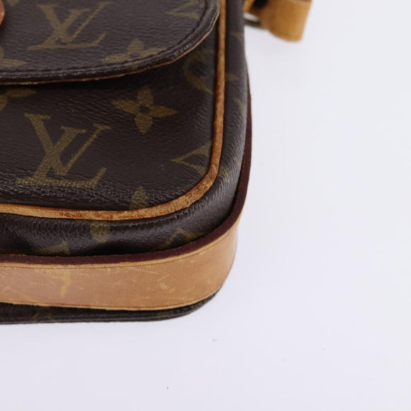 LOUIS VUITTON Monogram Cartouchiere PM Shoulder Bag M51254 LV Auth gh872