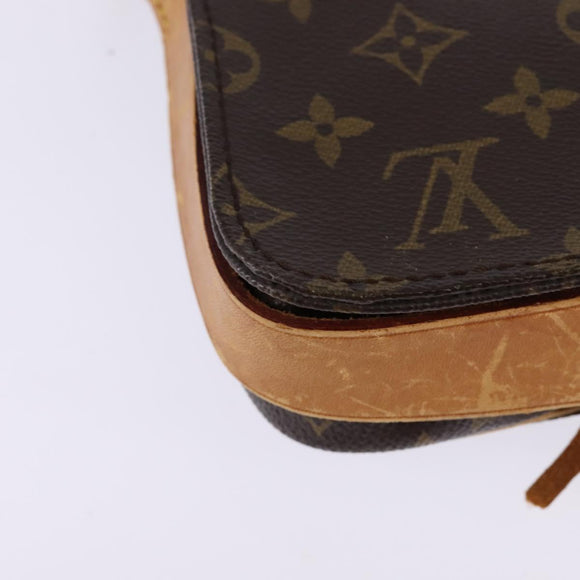 LOUIS VUITTON Monogram Cartouchiere PM Schoudertas M51254 LV Auth gh872