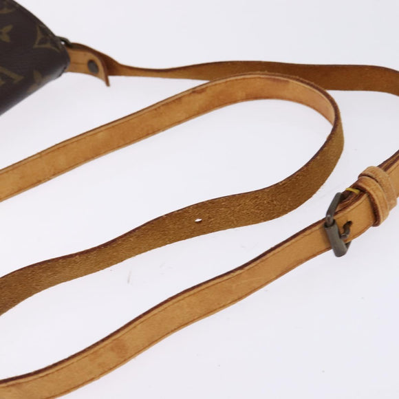 LOUIS VUITTON Monogram Cartouchiere PM Schoudertas M51254 LV Auth gh872