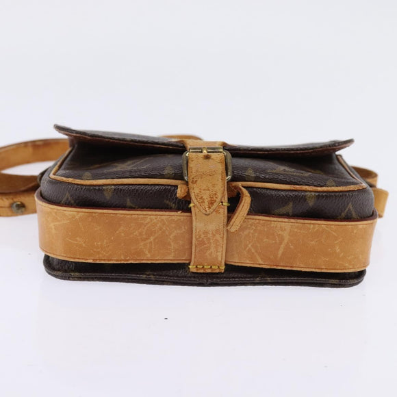 LOUIS VUITTON Monogram Cartouchiere PM Schoudertas M51254 LV Auth gh872