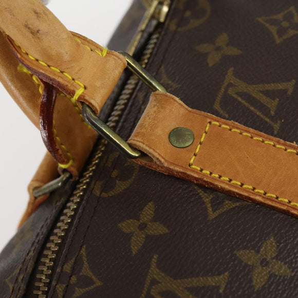LOUIS VUITTON Monogram Keepall Bandouliere 50 Boston Bag M41416 LV Auth gh873