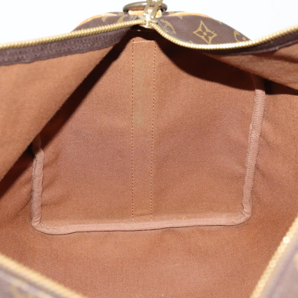 LOUIS VUITTON Monogram Keepall Bandouliere 50 Boston Bag M41416 LV Auth gh873