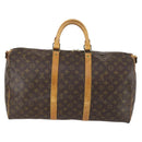 LOUIS VUITTON Monogram Keepall Bandouliere 50 Boston Bag M41416 LV Auth gh873-3