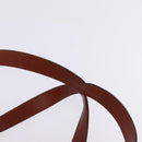 MCM Logogram Vicetos Boston Bag PVC Leather Brown Gold Auth gh882-9