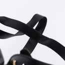 GUCCI Bamboo Backpack Leather Navy Gold 003 2058 0016 Auth gh884-15